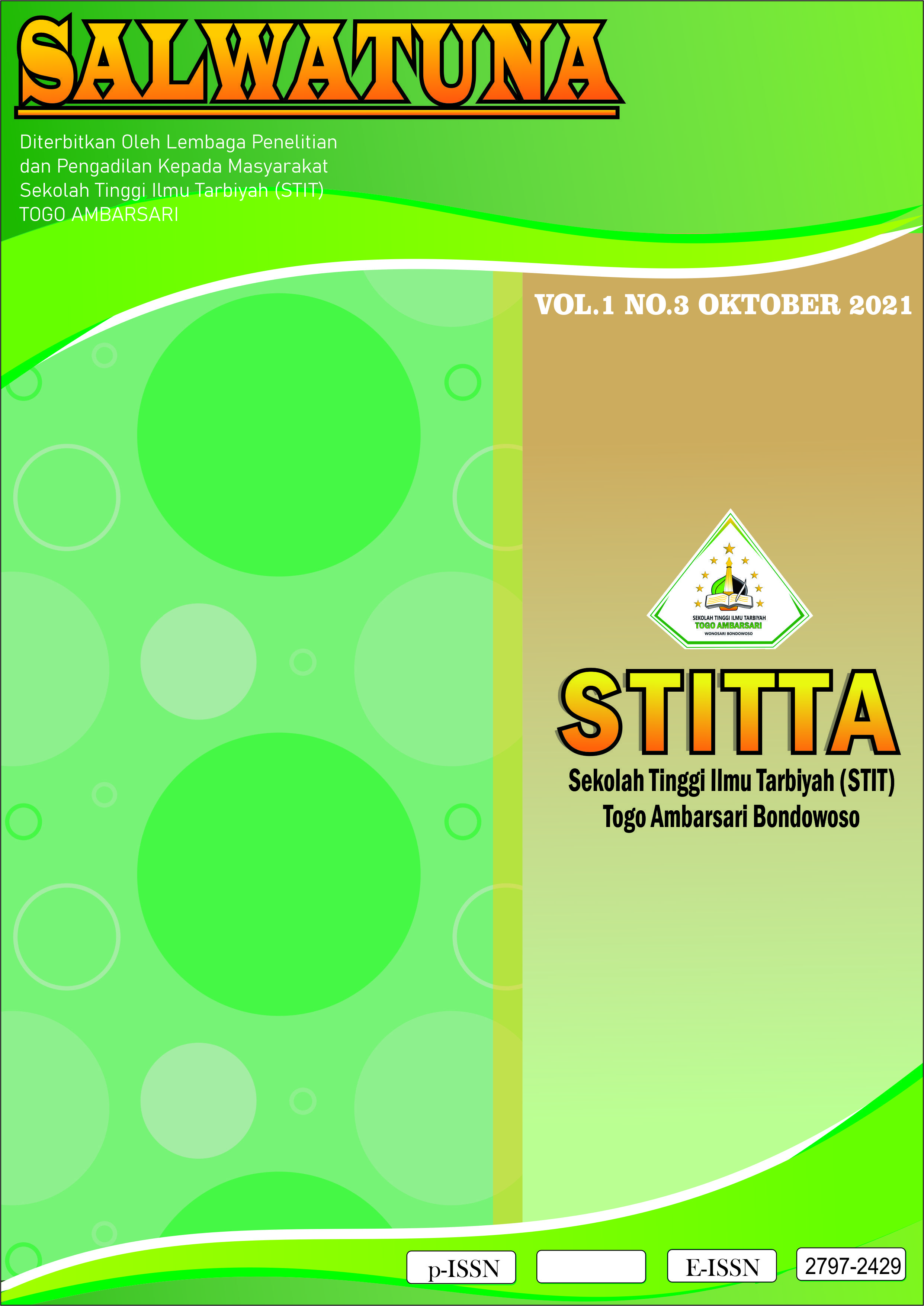 					View Vol. 5 No. 3 (2025): Pengabdian kepada Masyarakat
				